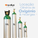Alugar Cilindro de O2 portátil não é oxigênio para uso contínuo. Ele é indicado para mobilidade e segurança pontual